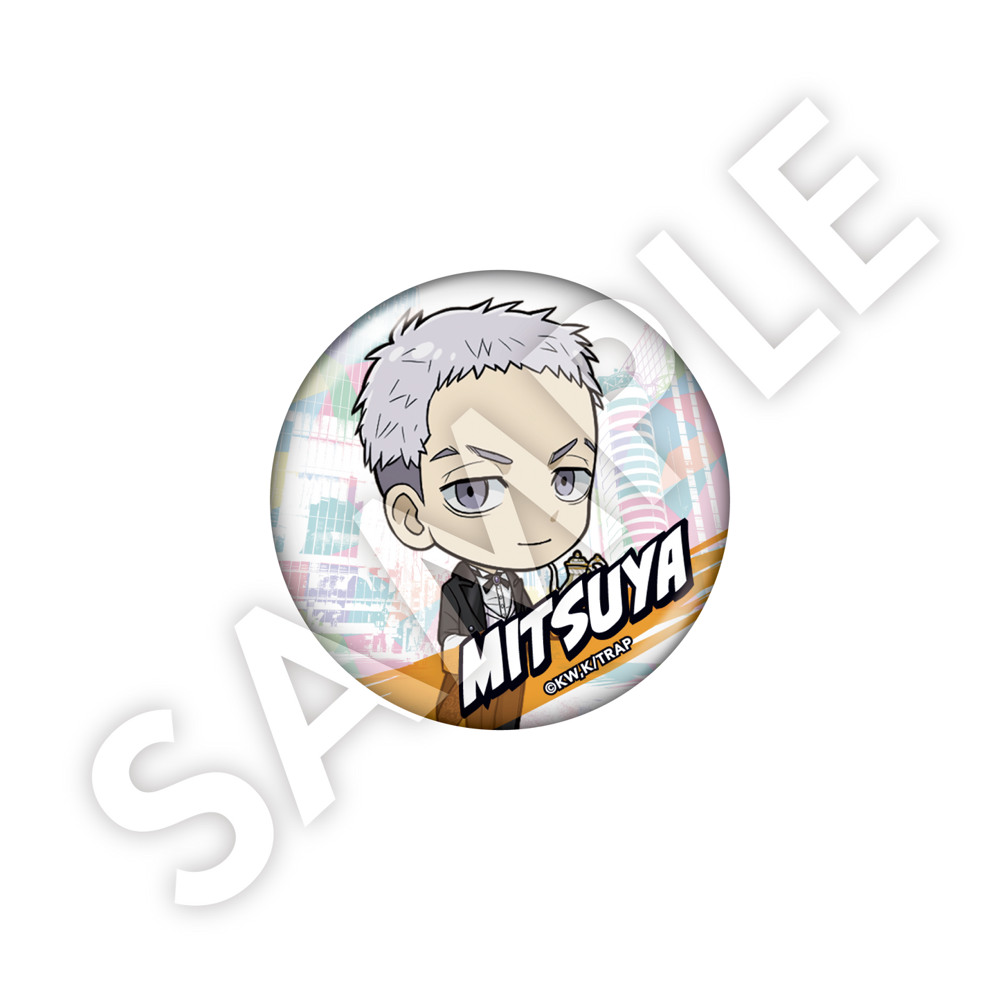 【人気投票シリーズ】ぱずりべ!ミニキャラ 缶バッジ -単品-